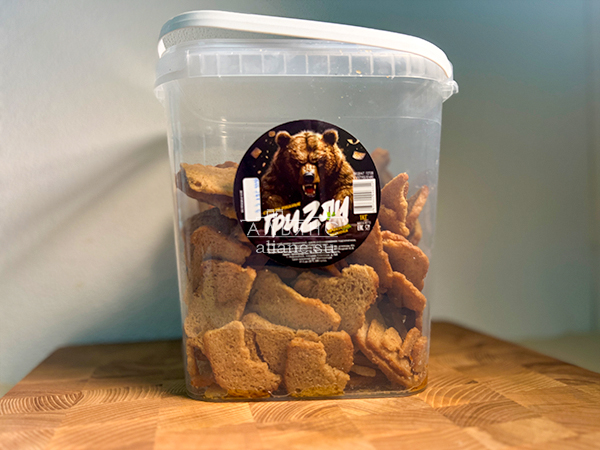 Ведро Ржаные гренки с чесноком в Оренбурге