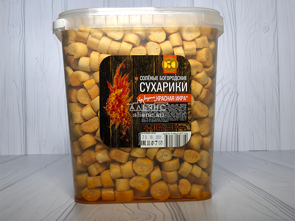 Сухарики с красной икрой в Оренбурге