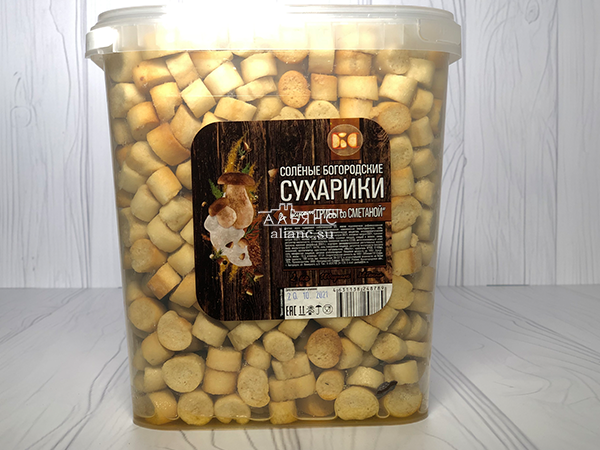 Сухарики с грибами и сметаной в Оренбурге