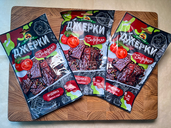 Джерки из индейки "Баффало" 45 гр. в Оренбурге
