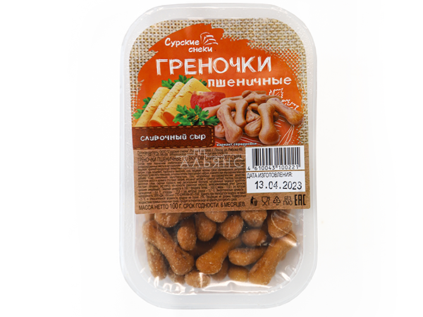 Сурские (ПШЕНИЧНЫЕ) Сливочный сыр (100 гр) в Оренбурге