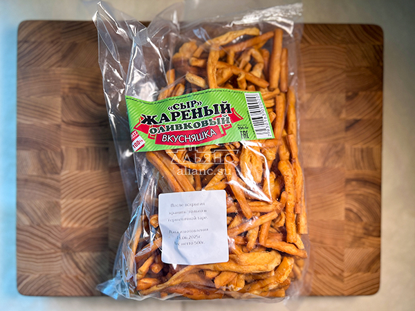Жареный сыр "ВКУСНЯШКА" (Оливковый) 500гр. в Оренбурге