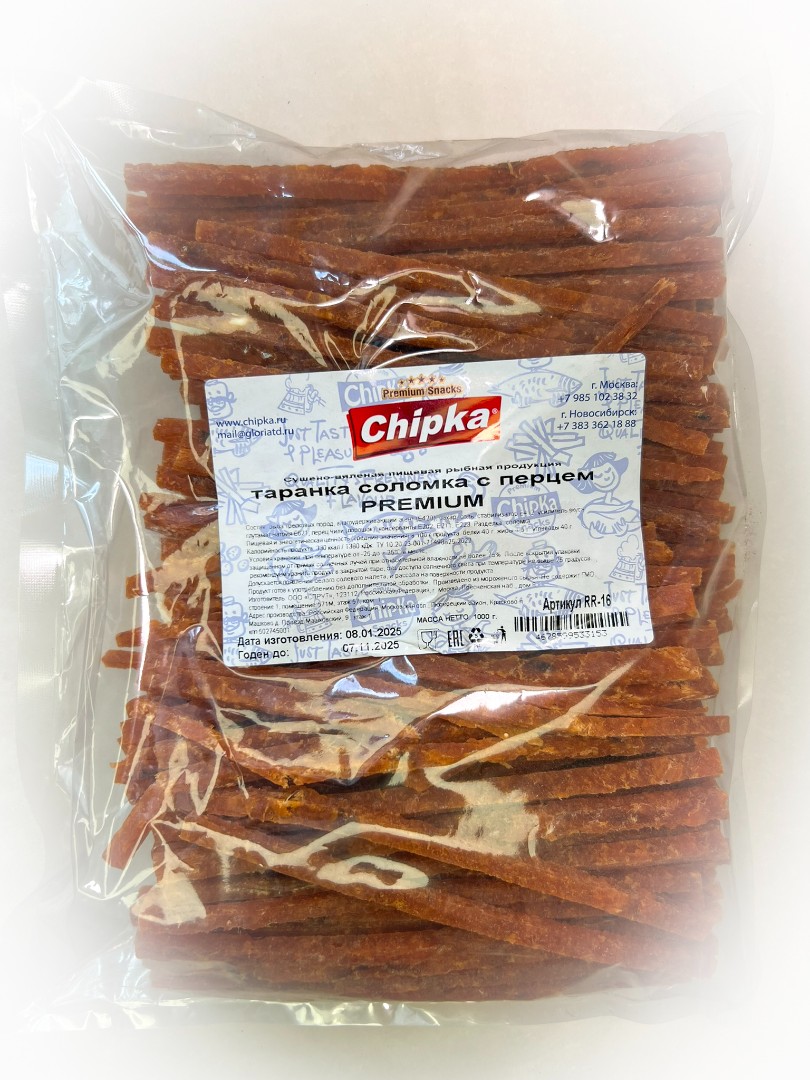 Таранка с перцем (соломка) (Chipka ПРЕМИУМ) в Оренбурге