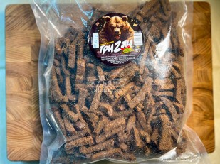 Сырный продукт ФЕРМЕРСКИЙ бочонок белый: Соломка Бородинская со вкусом Тайский перец