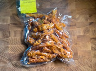 Шашлычок из толстолобика холодного копчения: Жареный сыр СПАГЕТТИ 