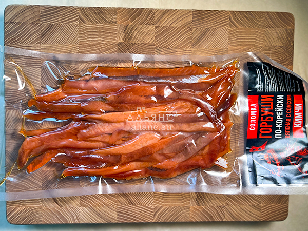 Горбуша соломка по-корейски в Оренбурге