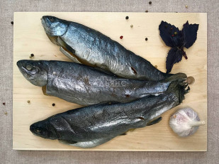 Камбала микс (филе камбалы и икра): Форель радужная вяленая