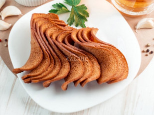 Сурские гренки Томат спайси (100 гр): Ресторанные гренки с сметаной и зеленью