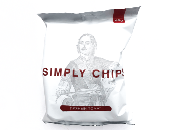 Картофельные чипсы "Simple chips" Пряный томат 80 гр. в Оренбурге