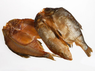 Плотва ГОСТ вяленая: Карась холодного копчения